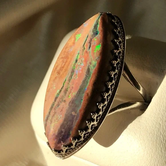 BOLDER OPAL RING - Picture 5 of 5